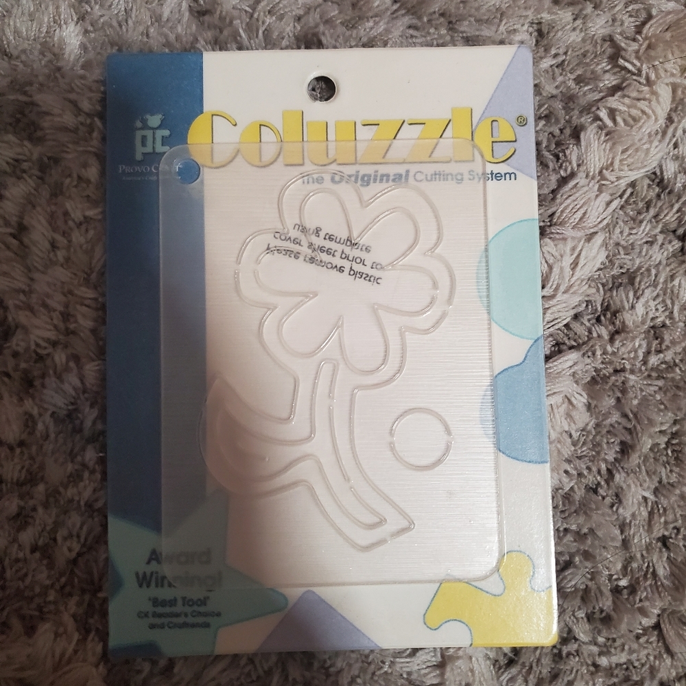 Coluzzle Flower Template